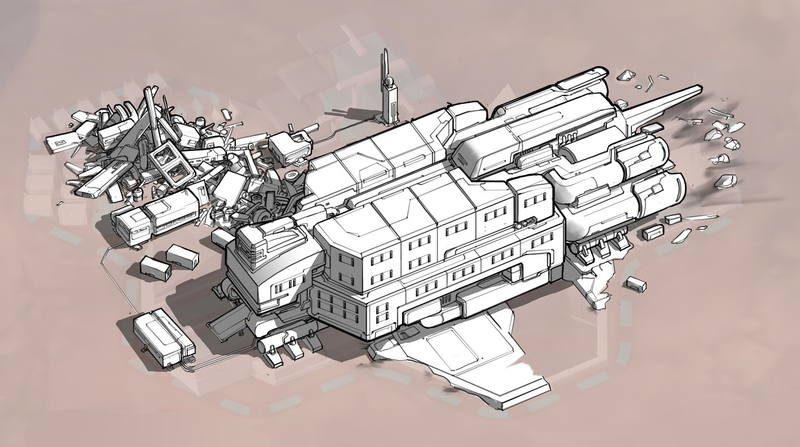 Illustration for article titled The Art Of Offworld Trading Company